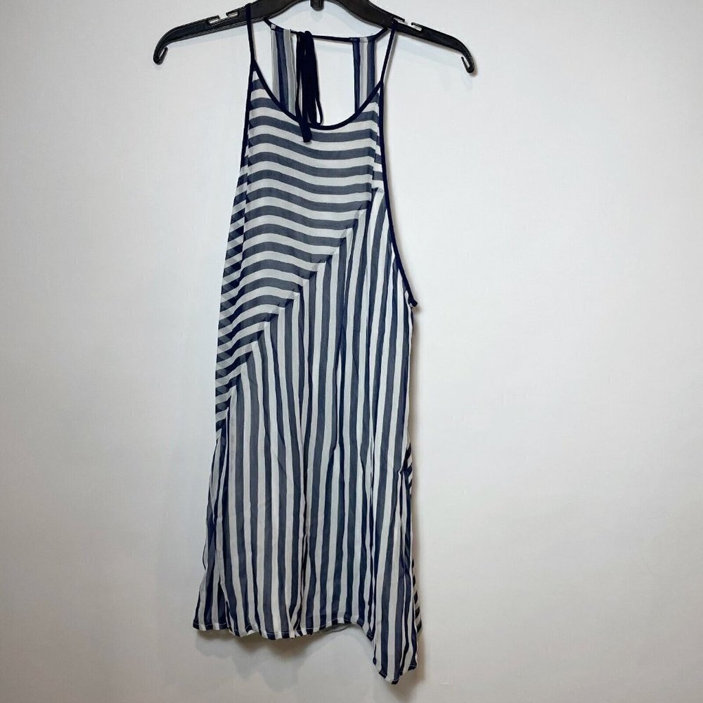 COOPERATIVE‎ Urban Outfitters Womens Sleeveless Mini Dress Blue M Backless New